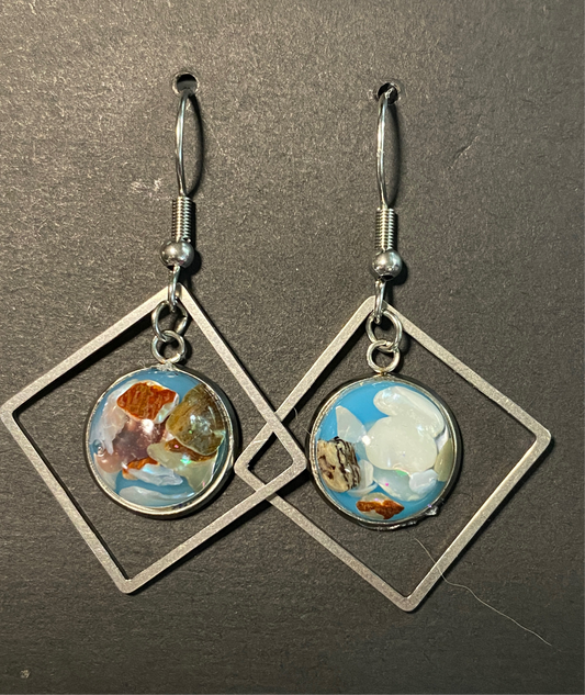 Earth From Above Earrings